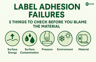 Label Adhesion Failures: 5 Things to Check Before You Blame the Material
